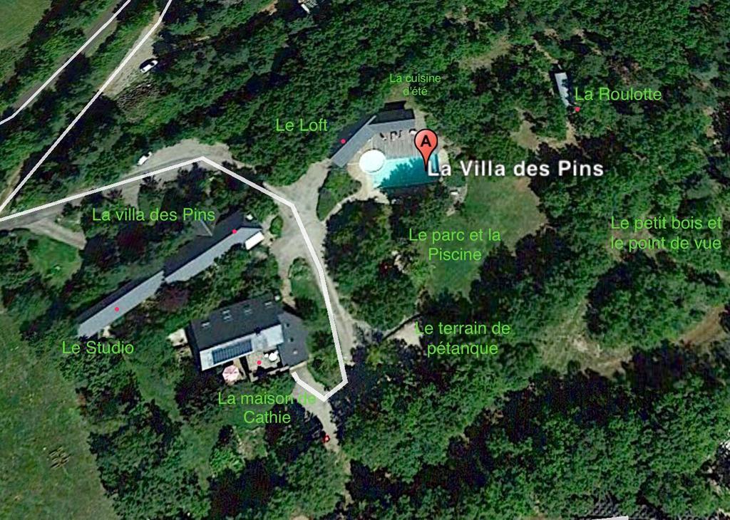 La Villa Des Pins Verrieres  Esterno foto